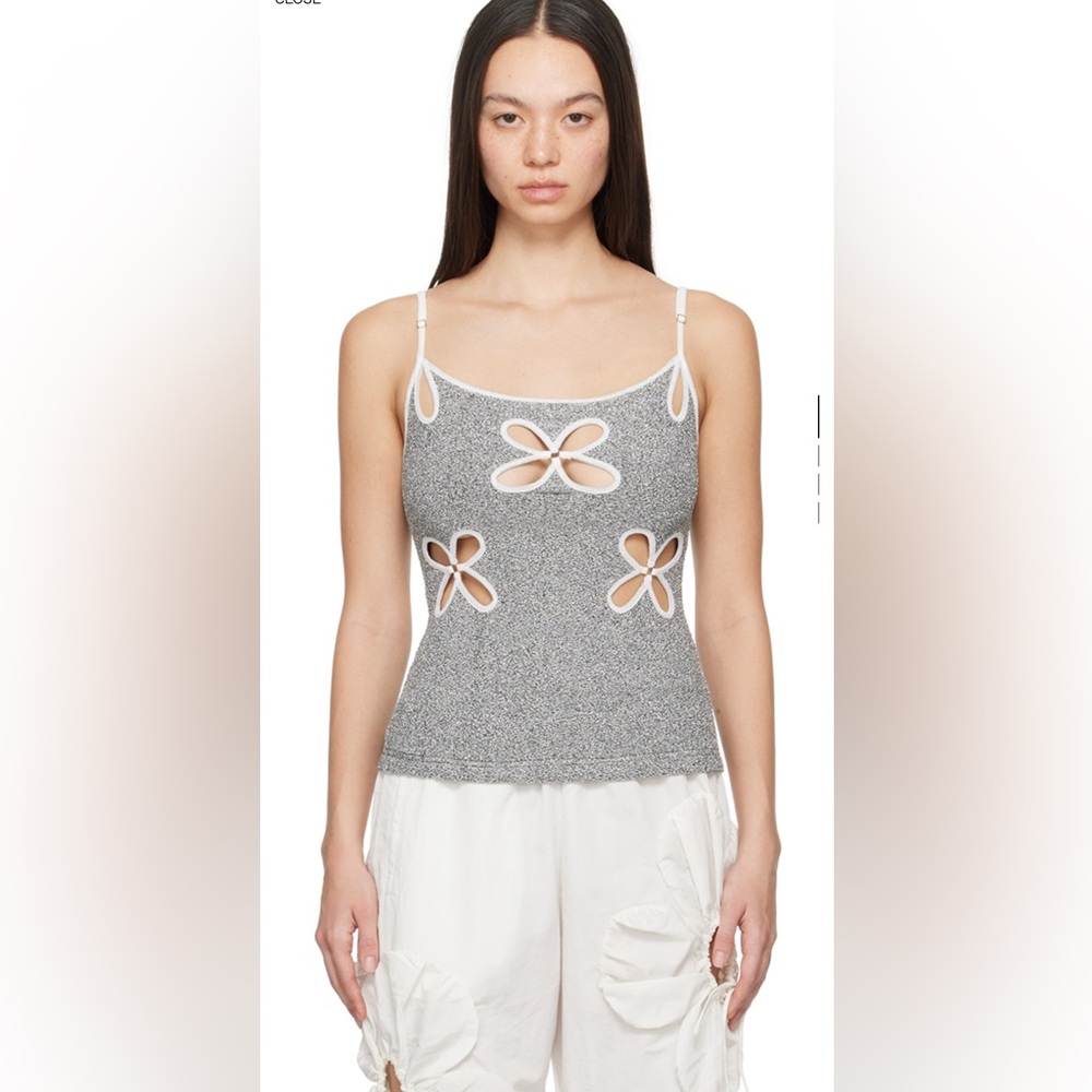 J.KIM
Silver Cutout Camisole